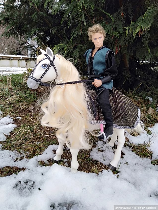 На лошади по сугробам — Разные шарнирные куклы (не БЖД): редкие (фото 8)