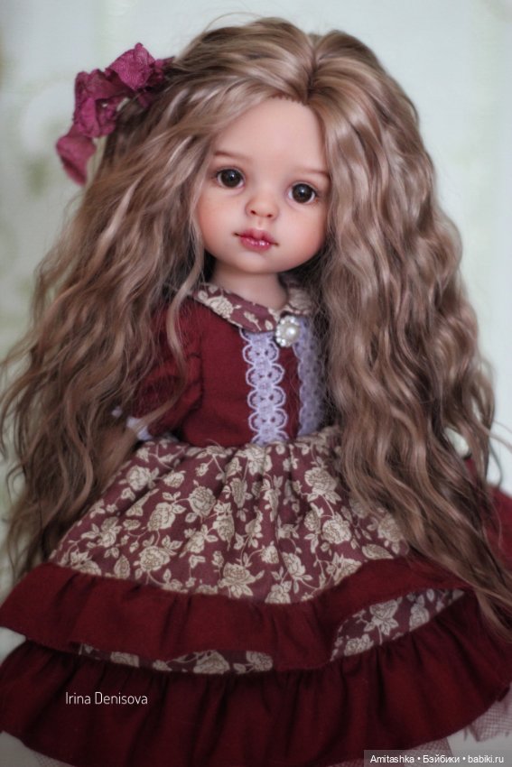Кареглазая малышка — ООАК Paola Reina (Паола Рейна) и испанских кукол: перерисовка (фото 5)