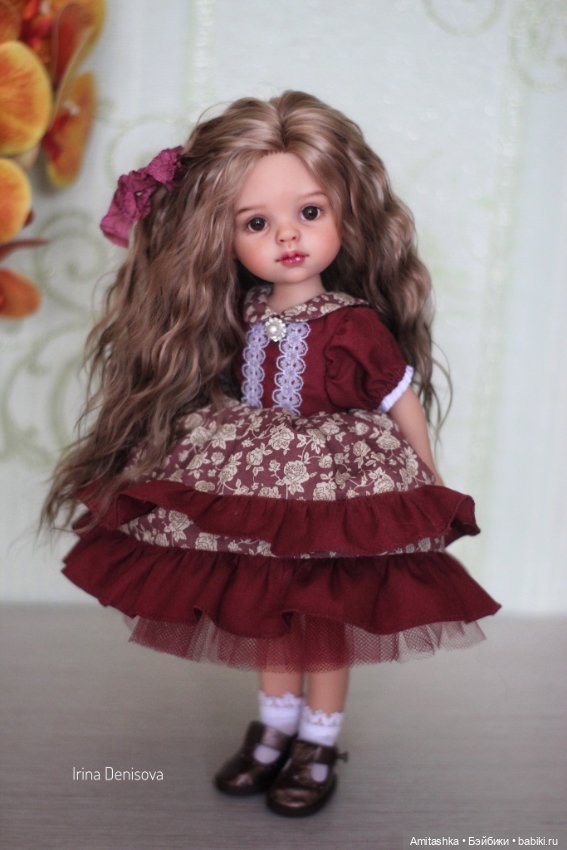 Кареглазая малышка — ООАК Paola Reina (Паола Рейна) и испанских кукол: перерисовка (фото 4)