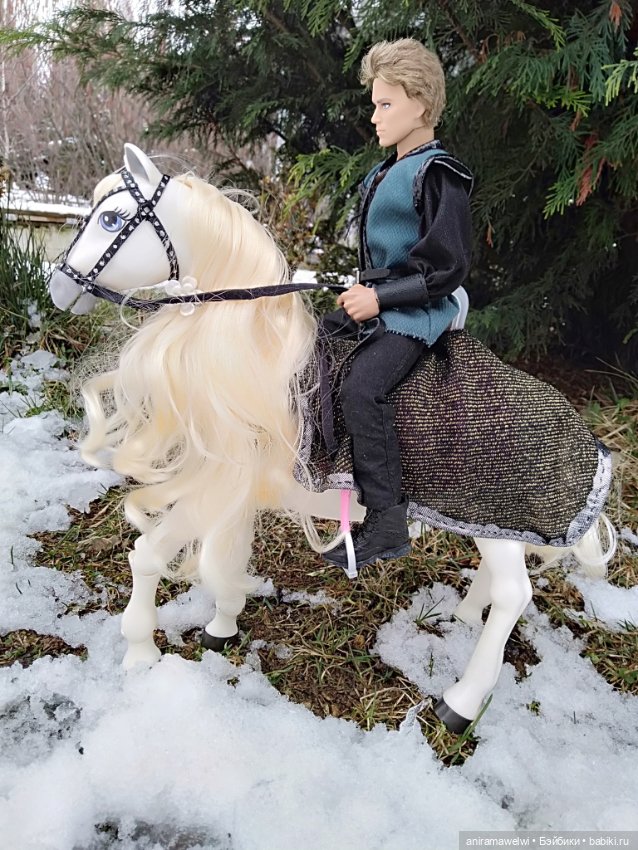 На лошади по сугробам — Разные шарнирные куклы (не БЖД): редкие (фото 6)