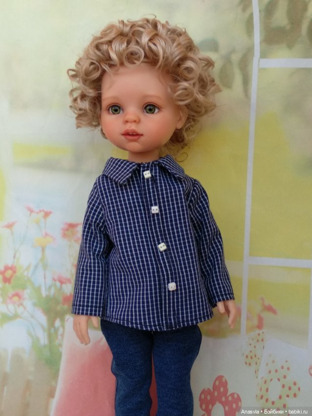 Арсений — ООАК Paola Reina (Паола Рейна) и испанских кукол: перерисовка