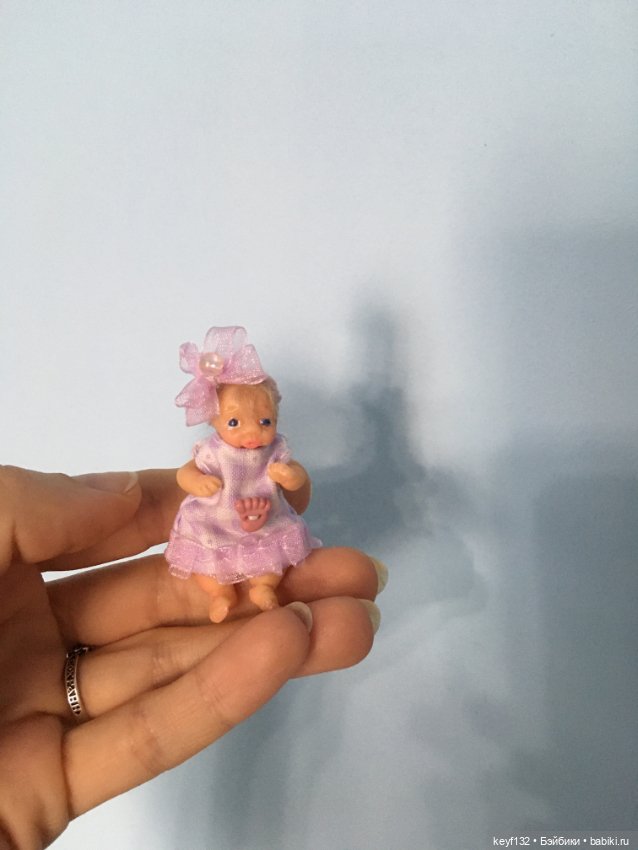 Миланочка — Авторские миниатюрные куклы: лепка