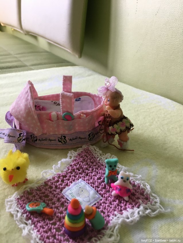 Миланочка — Авторские миниатюрные куклы: лепка (фото 10)