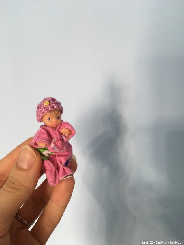Миланочка — Авторские миниатюрные куклы: лепка (фото 6)
