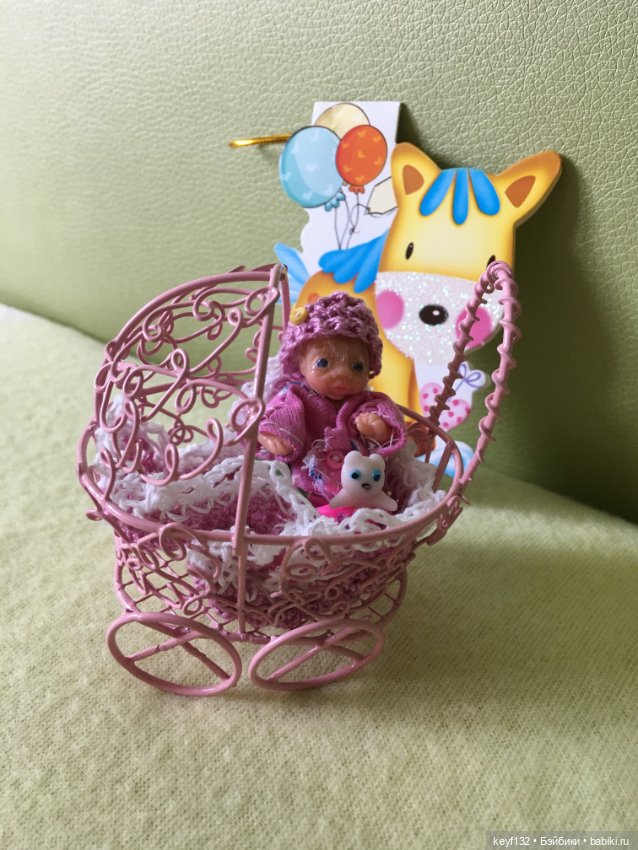 Миланочка — Авторские миниатюрные куклы: лепка (фото 5)