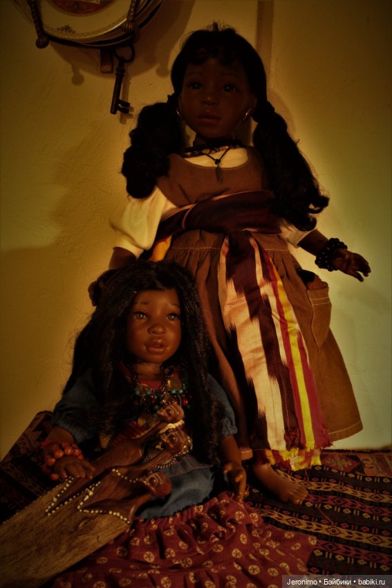 Одиночество Розы — Характерные испанские куклы: пупсы с мимикой (фото 7)