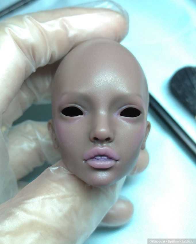 Работа над образом куклы Анны Кучеренко (фото 9)