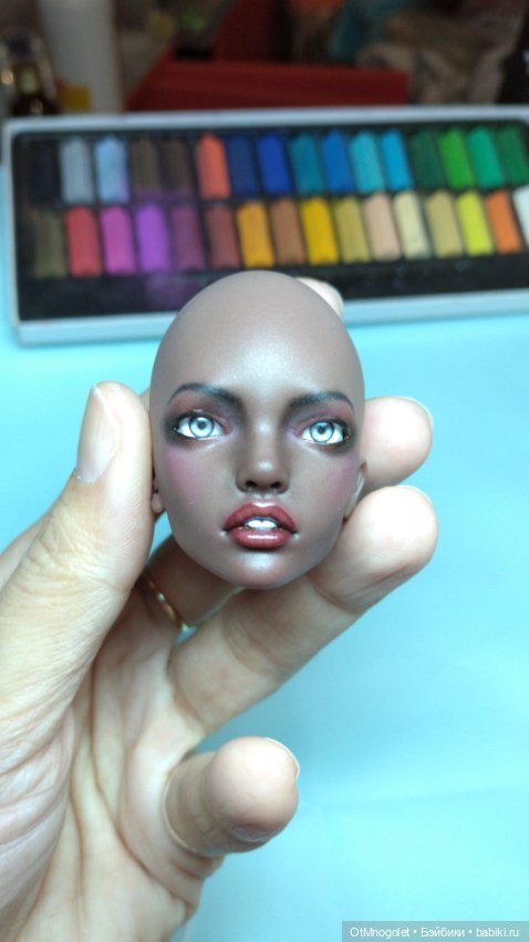 Работа над образом куклы Анны Кучеренко
