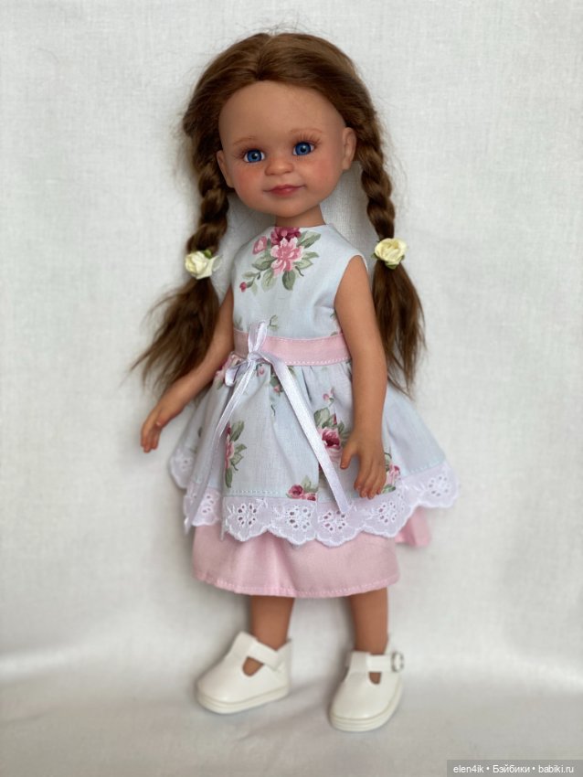 ООАК Клепа — ООАК Paola Reina (Паола Рейна) и испанских кукол: перерисовка (фото 3)