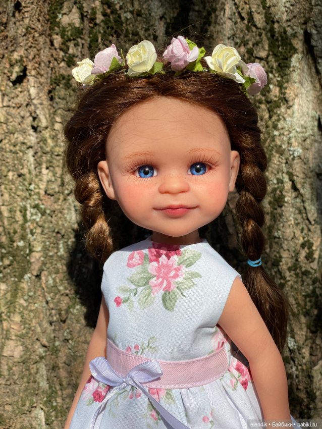 ООАК Клепа — ООАК Paola Reina (Паола Рейна) и испанских кукол: перерисовка (фото 7)