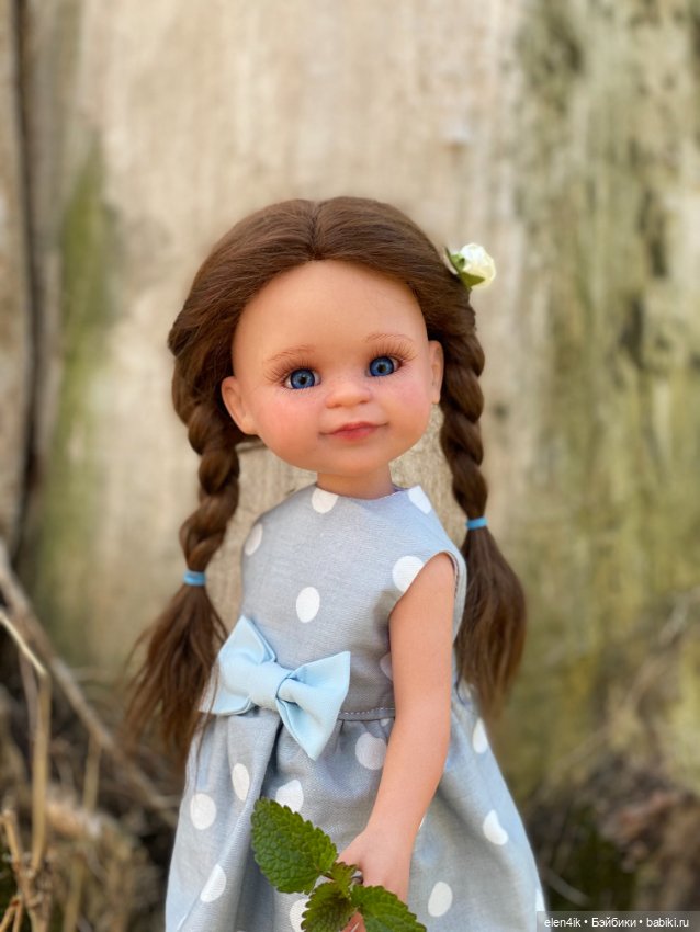 ООАК Клепа — ООАК Paola Reina (Паола Рейна) и испанских кукол: перерисовка