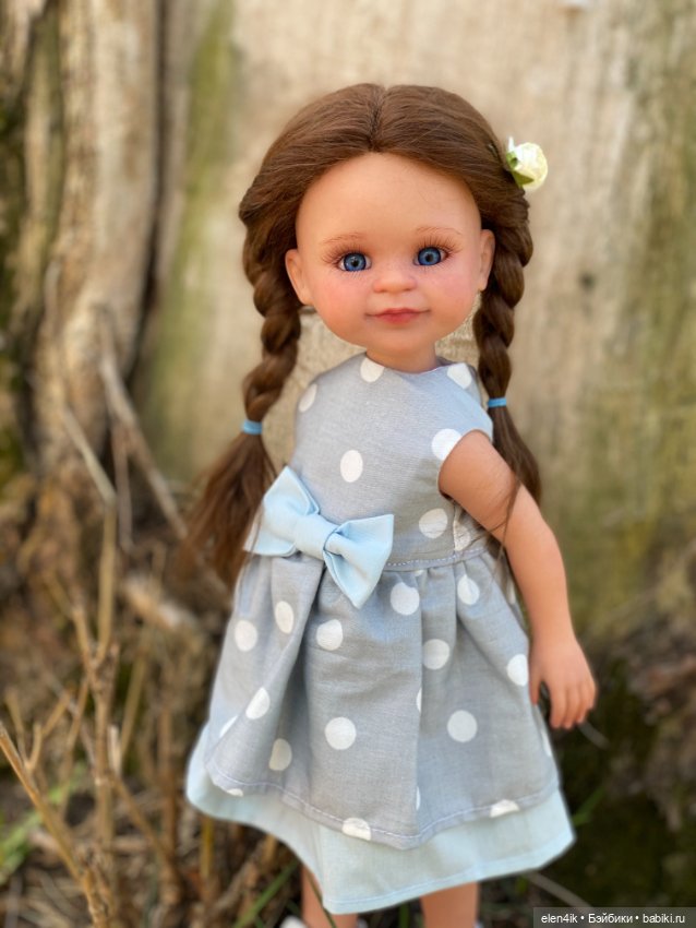 ООАК Клепа — ООАК Paola Reina (Паола Рейна) и испанских кукол: перерисовка