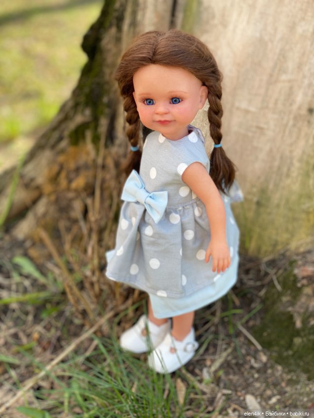 ООАК Клепа — ООАК Paola Reina (Паола Рейна) и испанских кукол: перерисовка (фото 10)