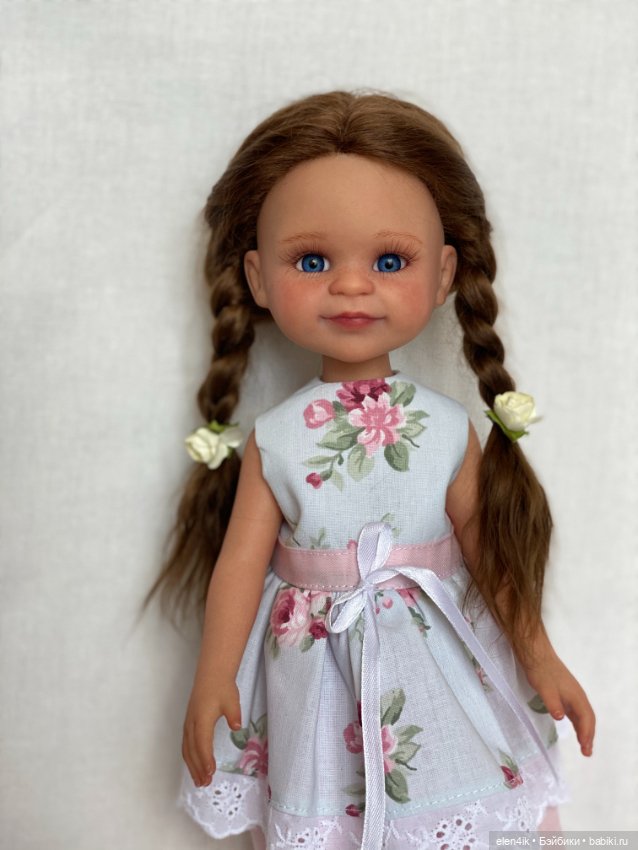 ООАК Клепа — ООАК Paola Reina (Паола Рейна) и испанских кукол: перерисовка (фото 6)