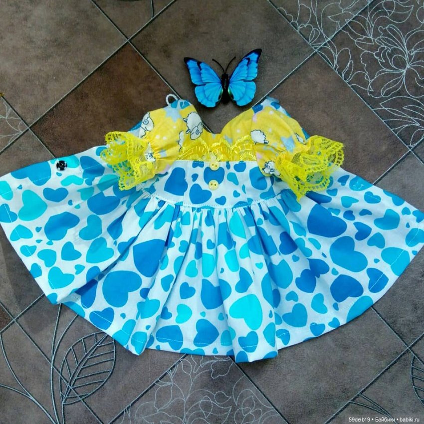 Мечты о лете — Одежда и обувь для кукол своими руками: фото (фото 5)