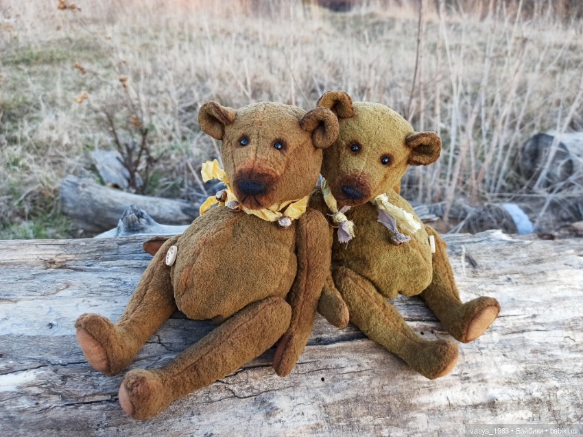 Три веселых друга — Авторские мишки Тедди и друзья: фото