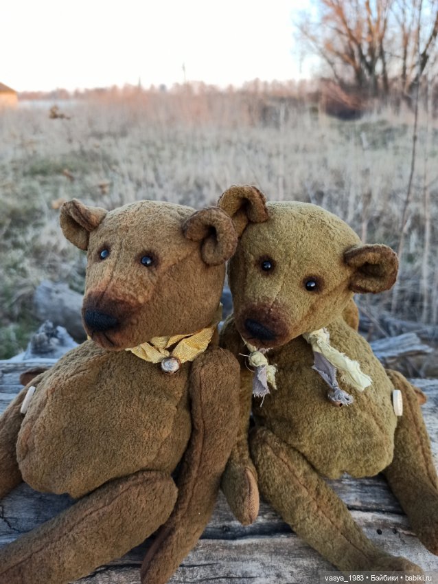 Три веселых друга — Авторские мишки Тедди и друзья: фото (фото 3)