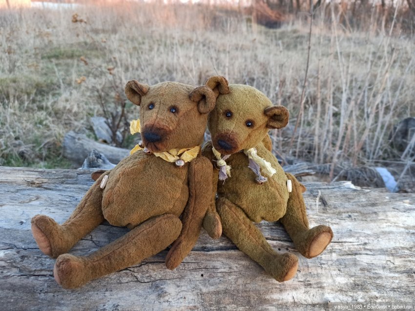 Три веселых друга — Авторские мишки Тедди и друзья: фото (фото 2)