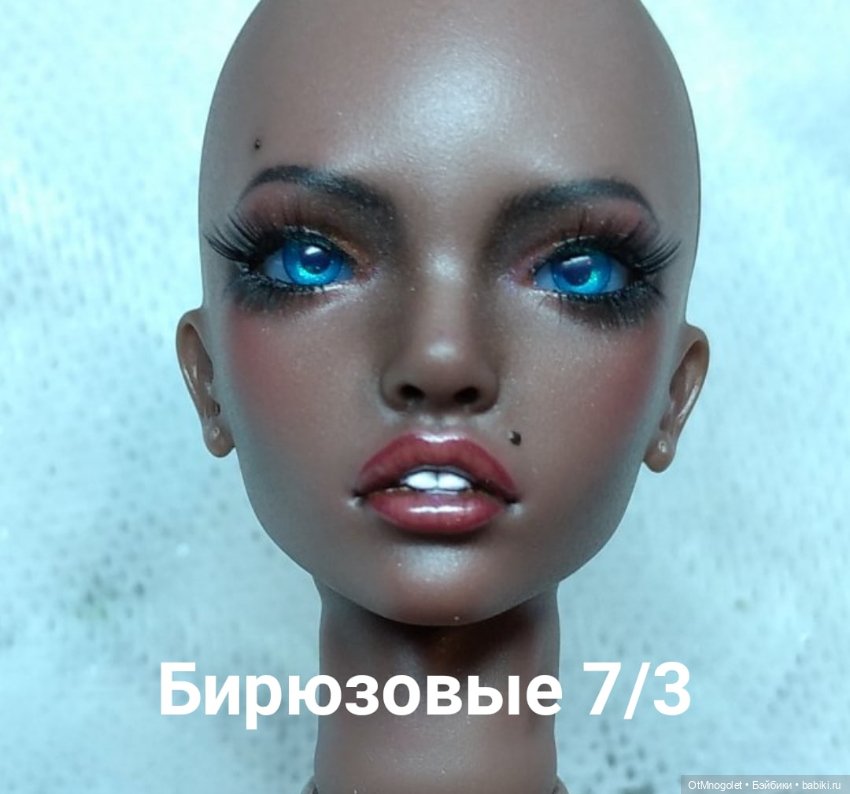 Работа над образом" подбор глаз"