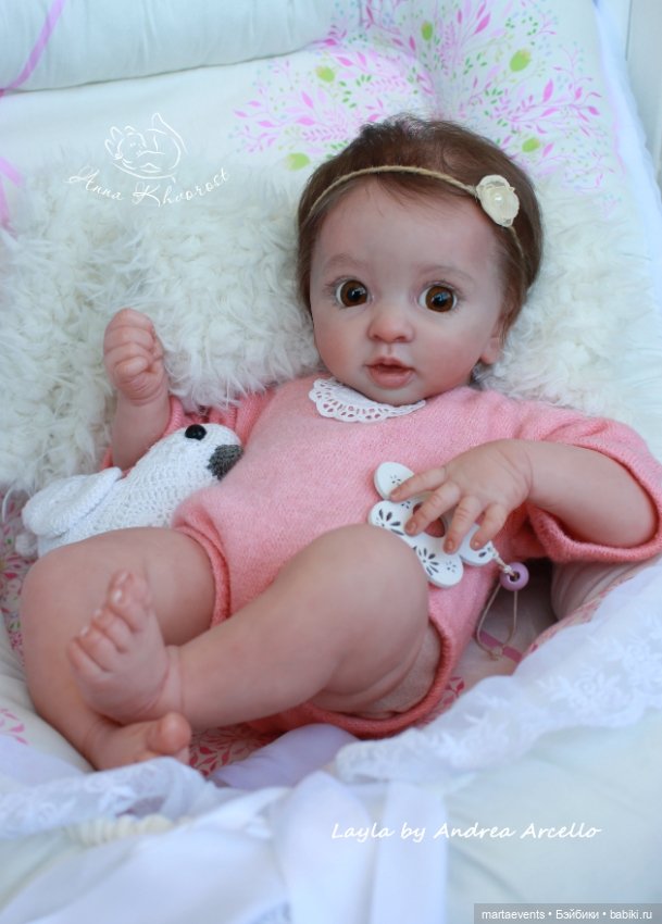 Кукла реборн из молда Layla (Лэйла)