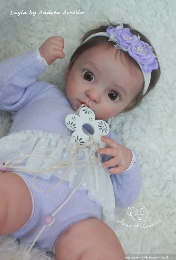 Кукла реборн из молда Layla (Лэйла)