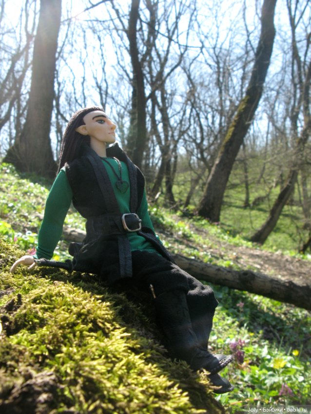 Ранняя весна в лесу — Авторские куклы ручной работы: текстильные