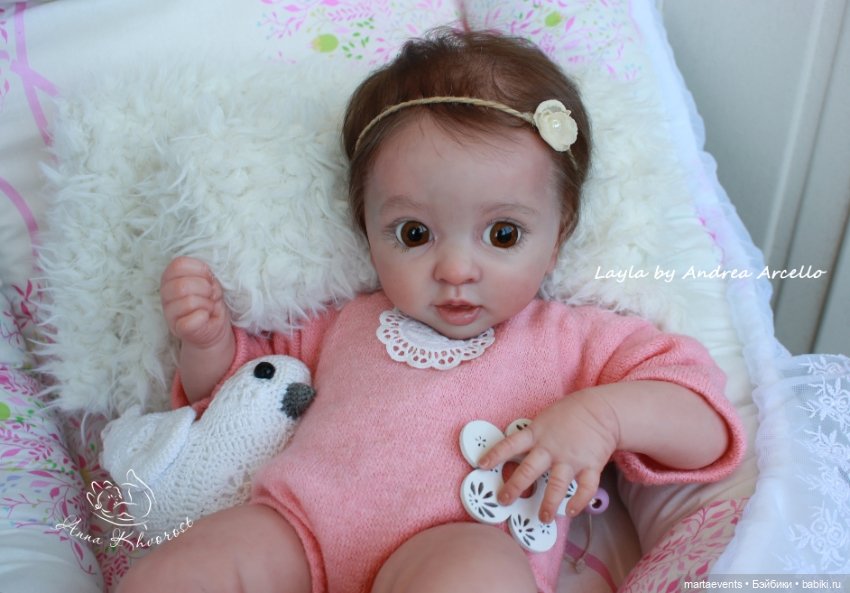 Кукла реборн из молда Layla (Лэйла)