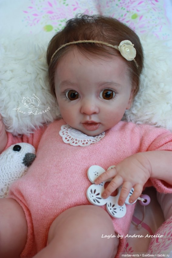 Кукла реборн из молда Layla (Лэйла)