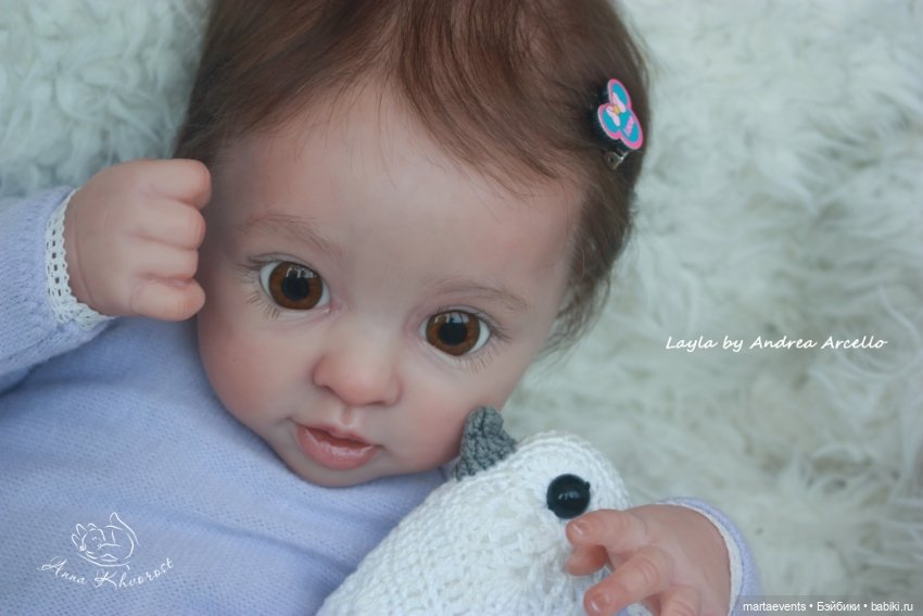 Кукла реборн из молда Layla (Лэйла)
