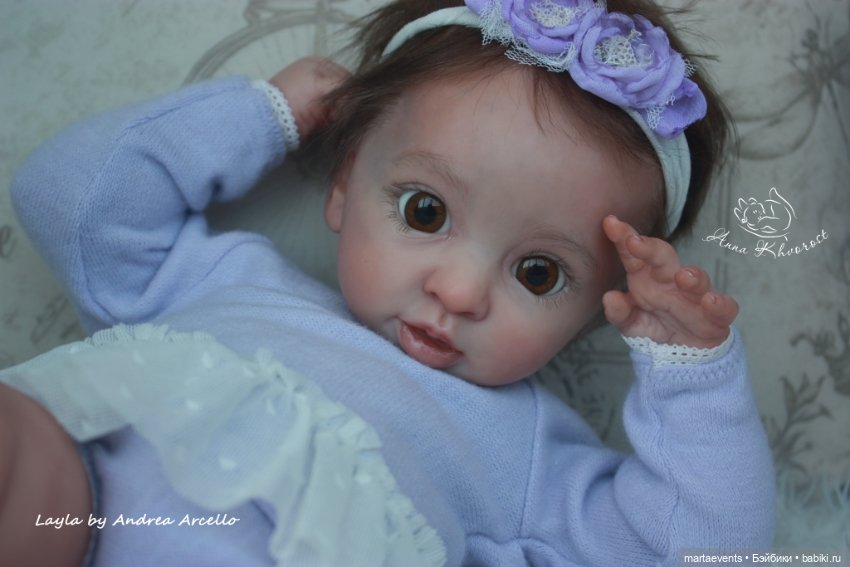 Кукла реборн из молда Layla (Лэйла)