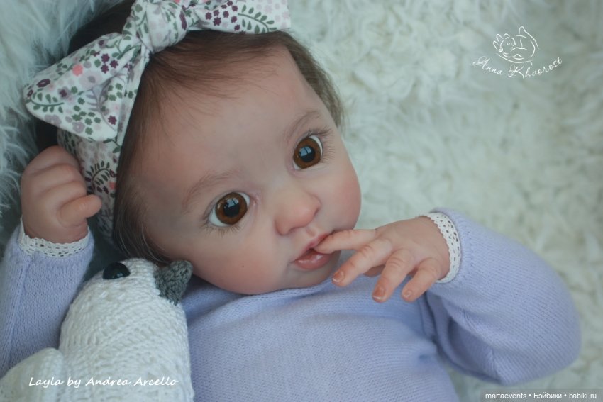 Кукла реборн из молда Layla (Лэйла)