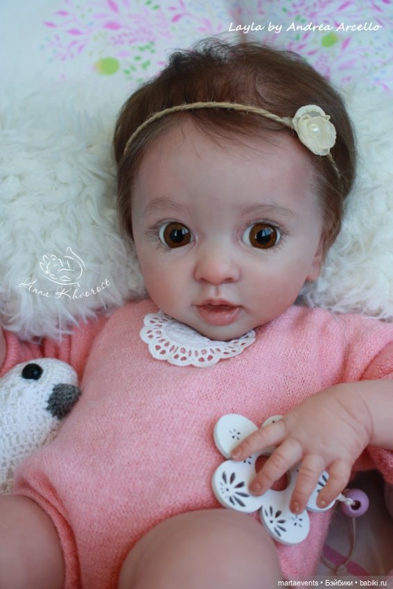 Кукла реборн из молда Layla (Лэйла)