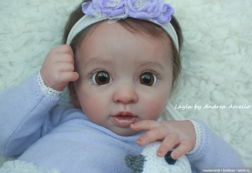 Кукла реборн из молда Layla (Лэйла)