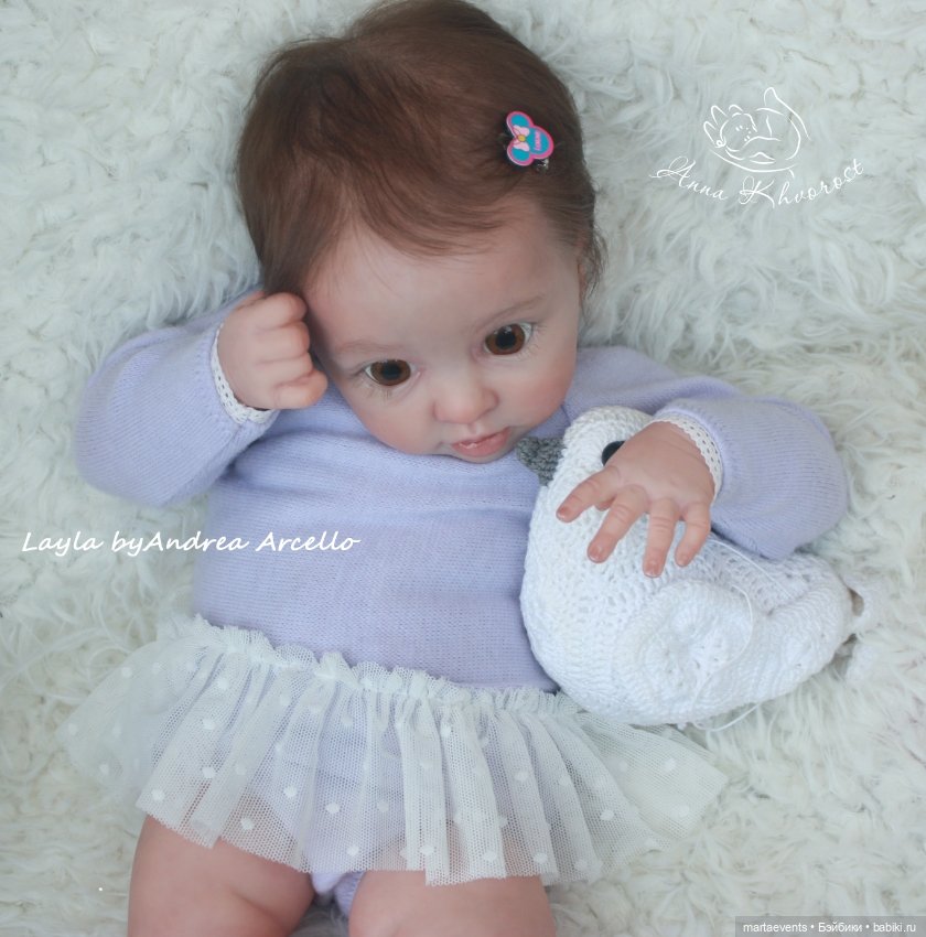 Кукла реборн из молда Layla (Лэйла)