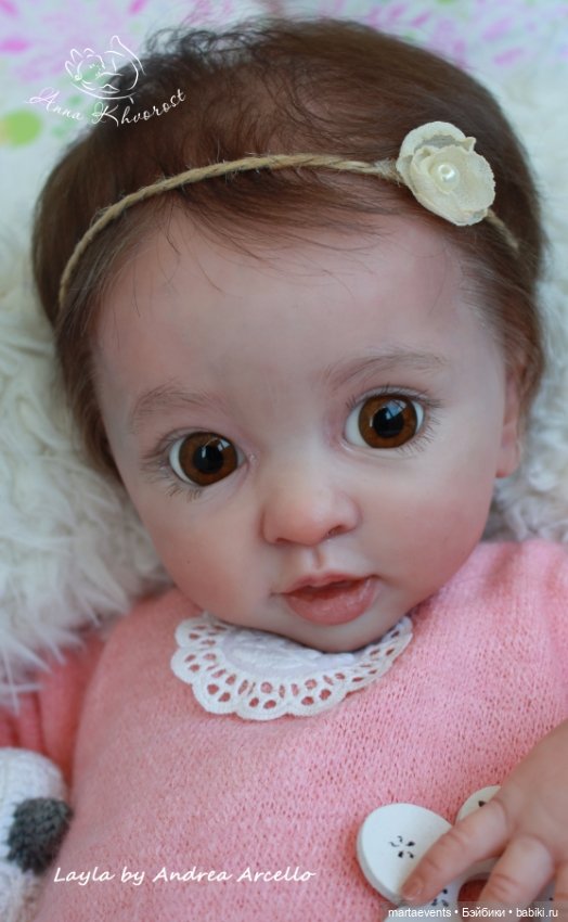 Кукла реборн из молда Layla (Лэйла)