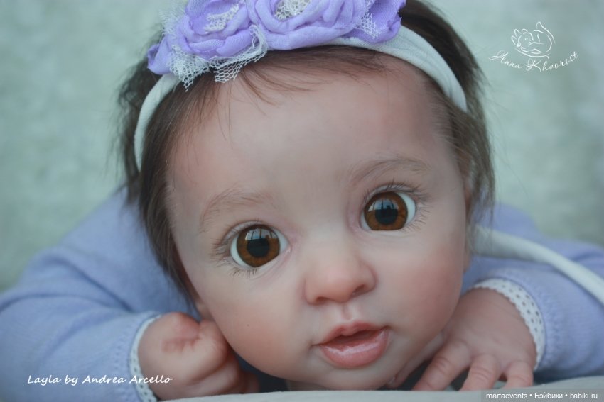 Кукла реборн из молда Layla (Лэйла)