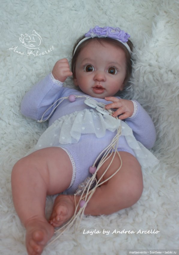 Кукла реборн из молда Layla (Лэйла)