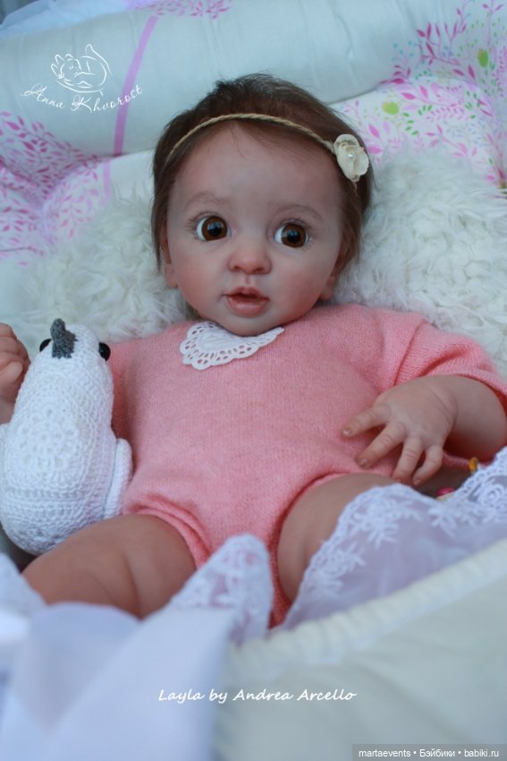 Кукла реборн из молда Layla (Лэйла)