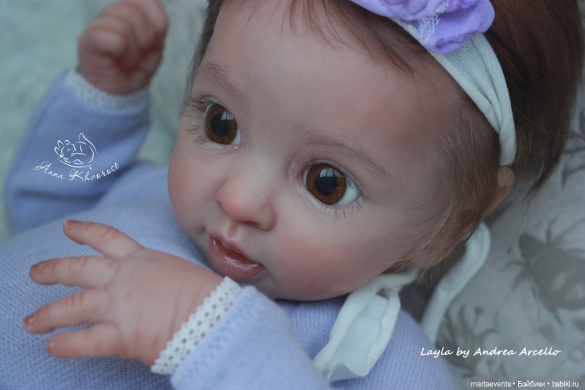 Кукла реборн из молда Layla (Лэйла)