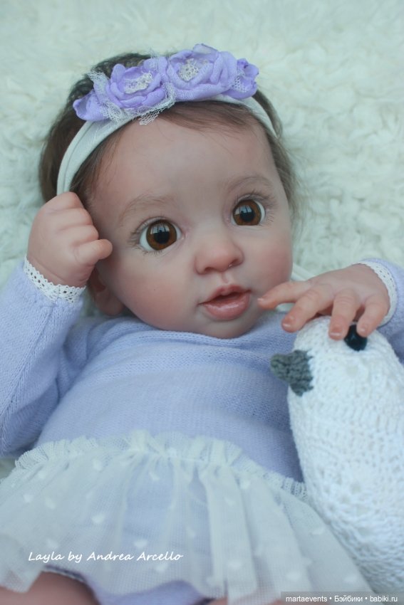 Кукла реборн из молда Layla (Лэйла)
