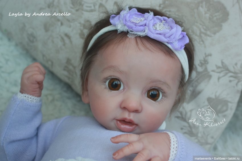 Кукла реборн из молда Layla (Лэйла)