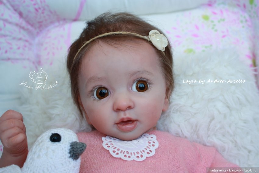 Кукла реборн из молда Layla (Лэйла)