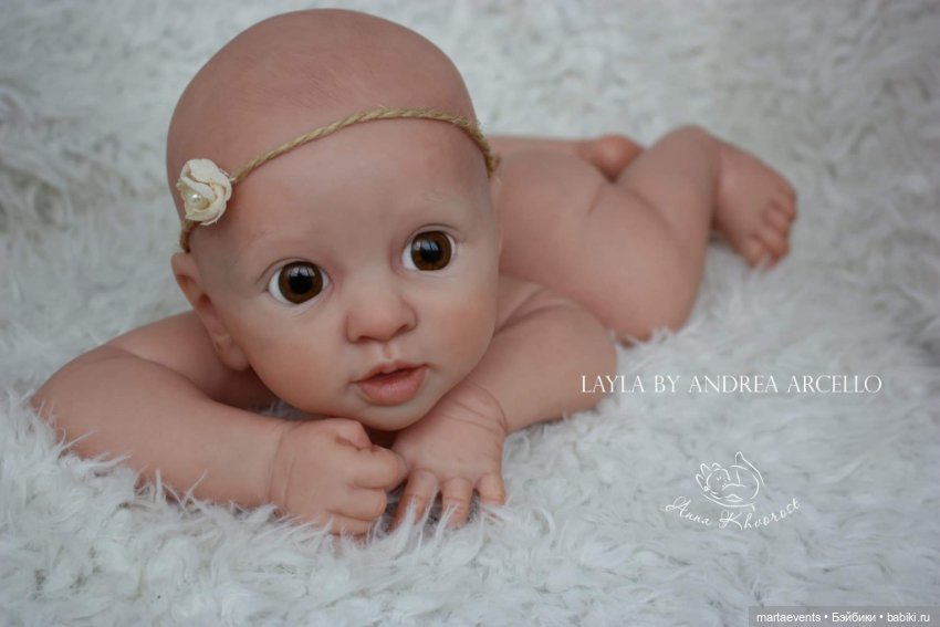 Кукла реборн из молда Layla (Лэйла)