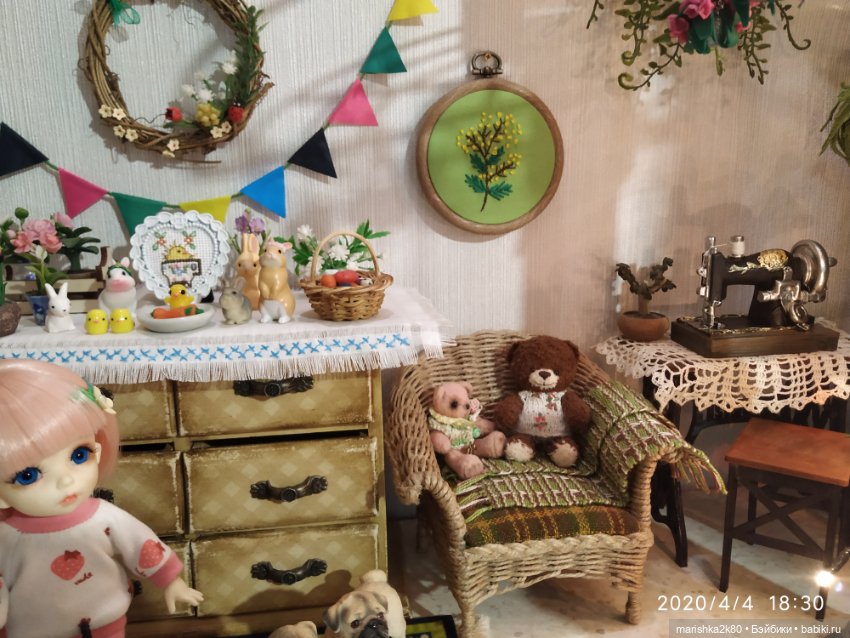 Мой весенний уголок — Домашние коллекции кукол: фото собраний