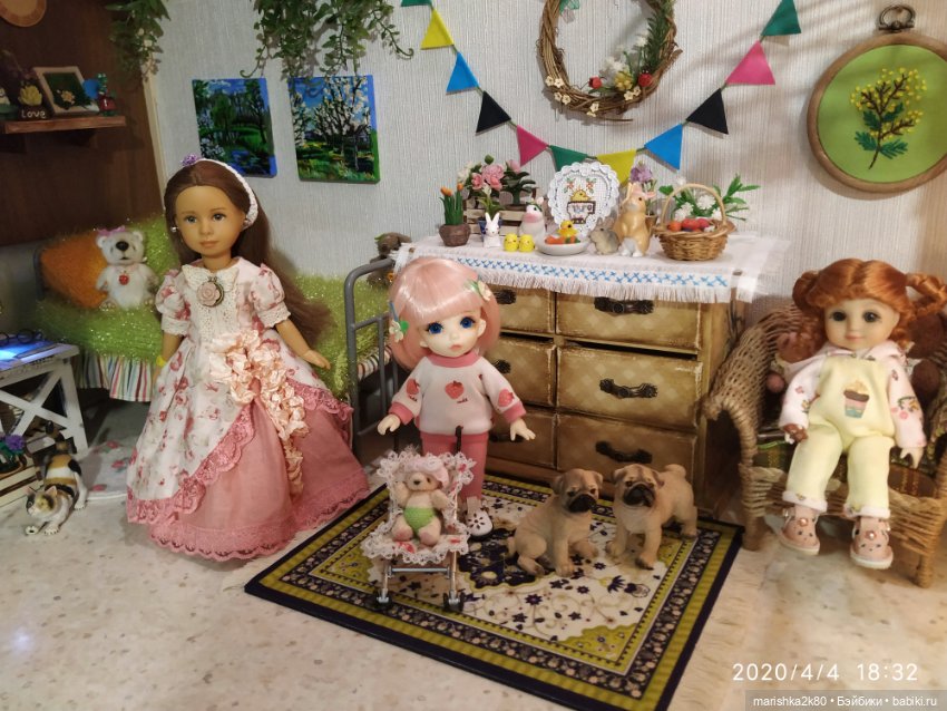 Мой весенний уголок — Домашние коллекции кукол: фото собраний
