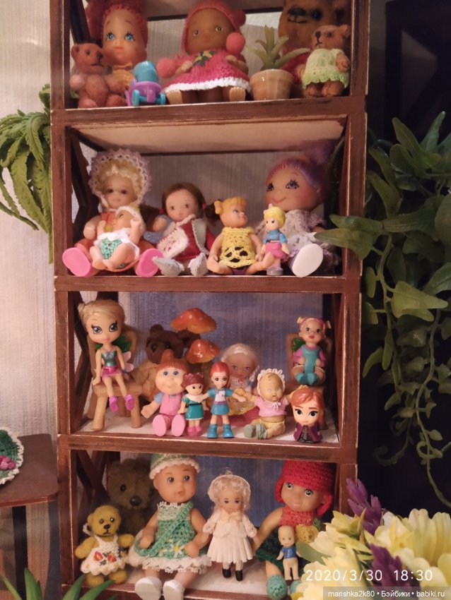 Мой весенний уголок — Домашние коллекции кукол: фото собраний (фото 5)