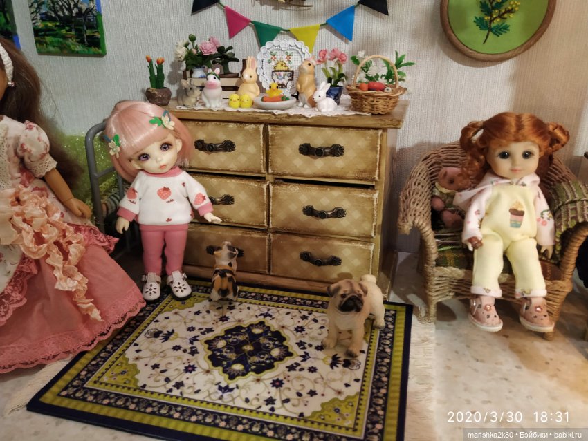 Мой весенний уголок — Домашние коллекции кукол: фото собраний (фото 10)