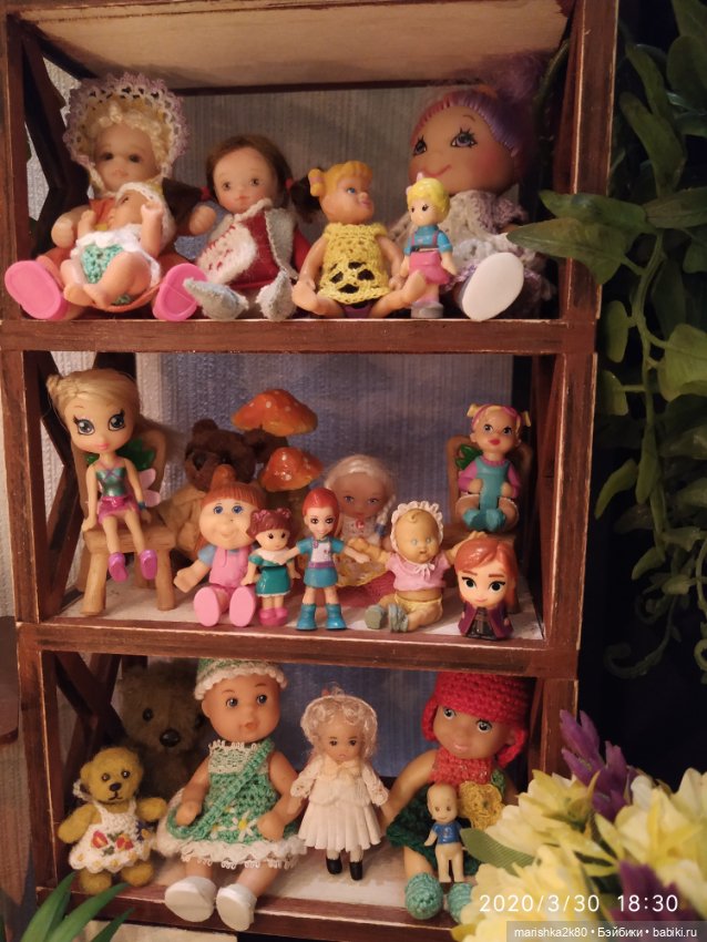 Мой весенний уголок — Домашние коллекции кукол: фото собраний (фото 4)