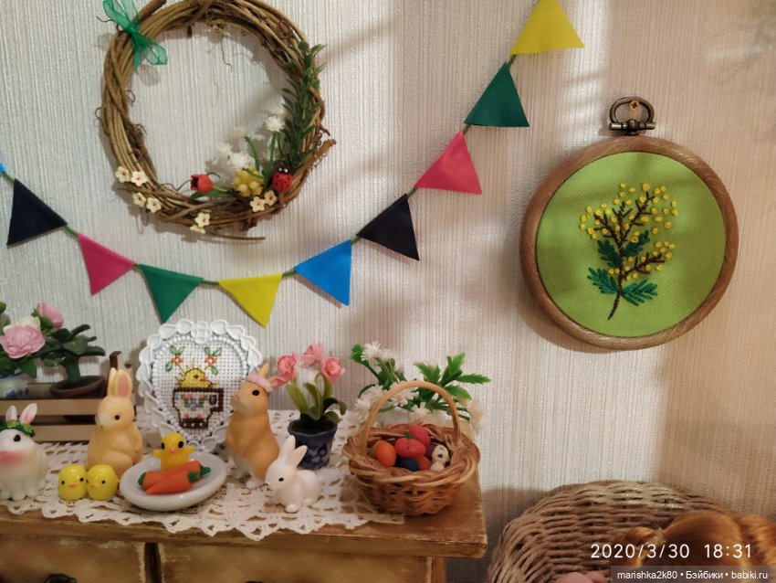 Мой весенний уголок — Домашние коллекции кукол: фото собраний (фото 8)