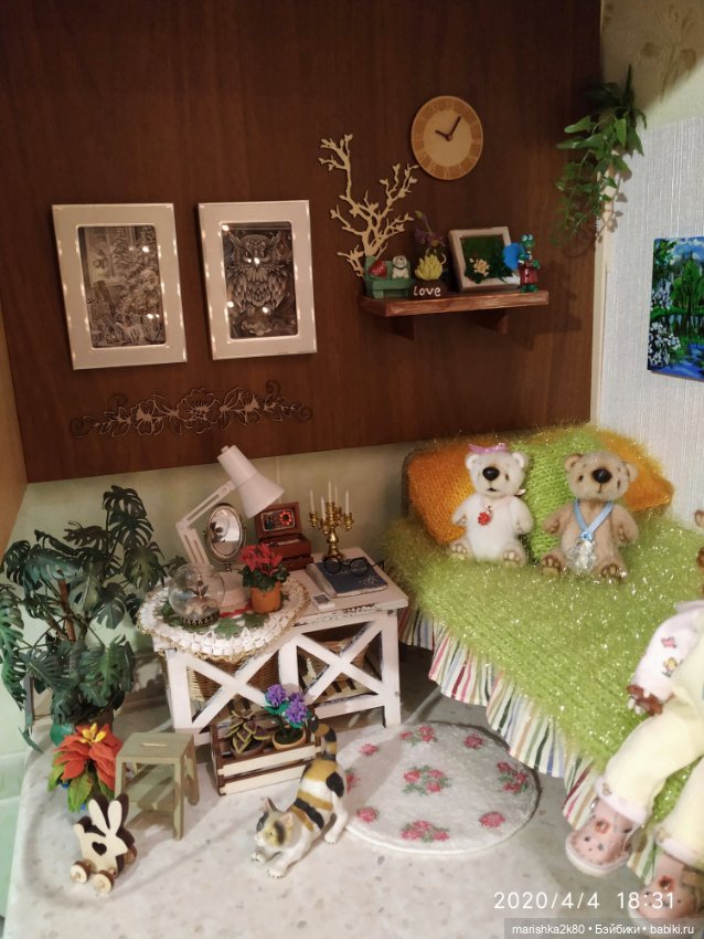 Мой весенний уголок — Домашние коллекции кукол: фото собраний